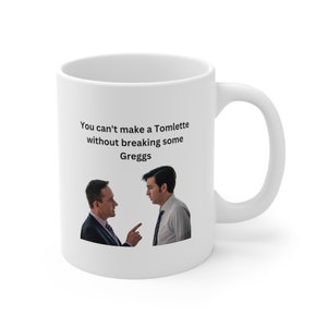 Taza de Greg y Tom, No puedes hacer una Tomlette sin romper algunos Greggs, Taza de Tom y Greg, Sucesión de Greg y Tom, Sucesión de Tom y Greg