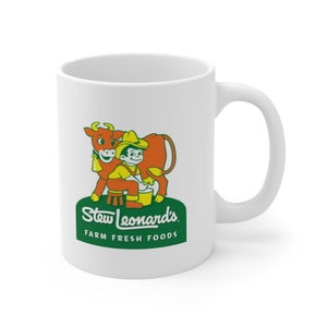 Stew Leonards&#39; mug, Stew Leonard&#39;s, Stew Leonards, Fairfield County gift, Connecticut Gift, Grocery store gift