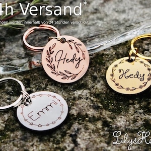 Personalized dog tag/ Dog name tag/ Pet ID tag Custom dog tag Cat ID tag Cat name tag /Gift for dog, cat.