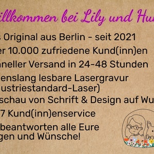 Gravierte Hundemarke Hundeanhänger für Hunde Personalisiertes Hundenamenschild Hund Haustier ID Tag Hund ID Tag Katze Geschenk für Hunde Bild 2