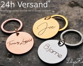 Gravierte Hund Tag Hund Tags für Hunde personalisierte Hund Tag Hund Name Tag Pet ID Tag custom Hund Tag ID Tag Katze Tag Geschenk für Hunde