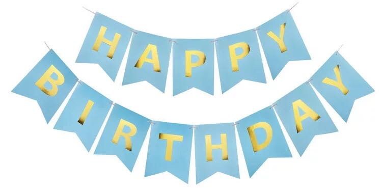 Feliz banner de cumpleaños | Etsy