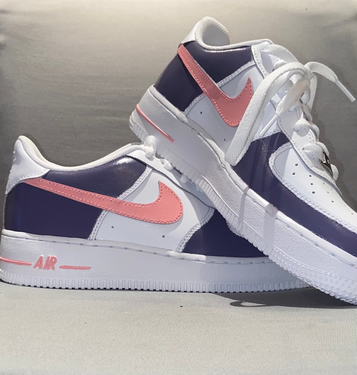 black pink purple air force 1