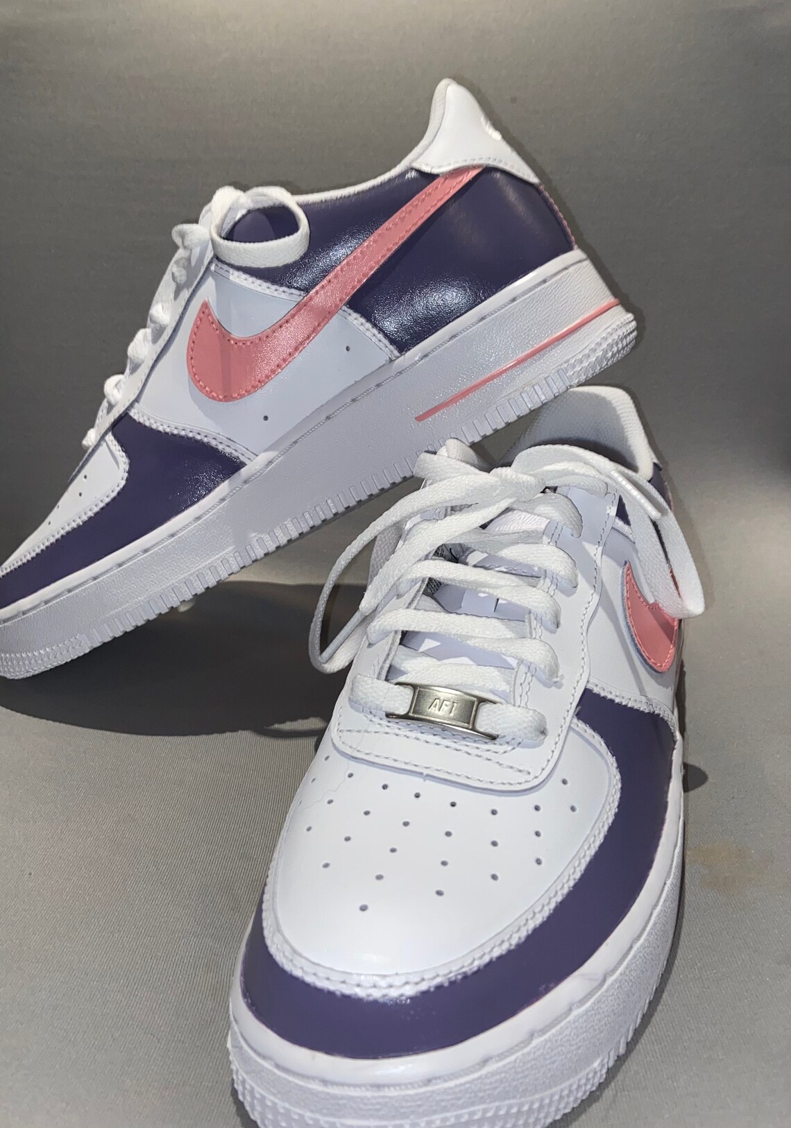 black pink purple air force 1