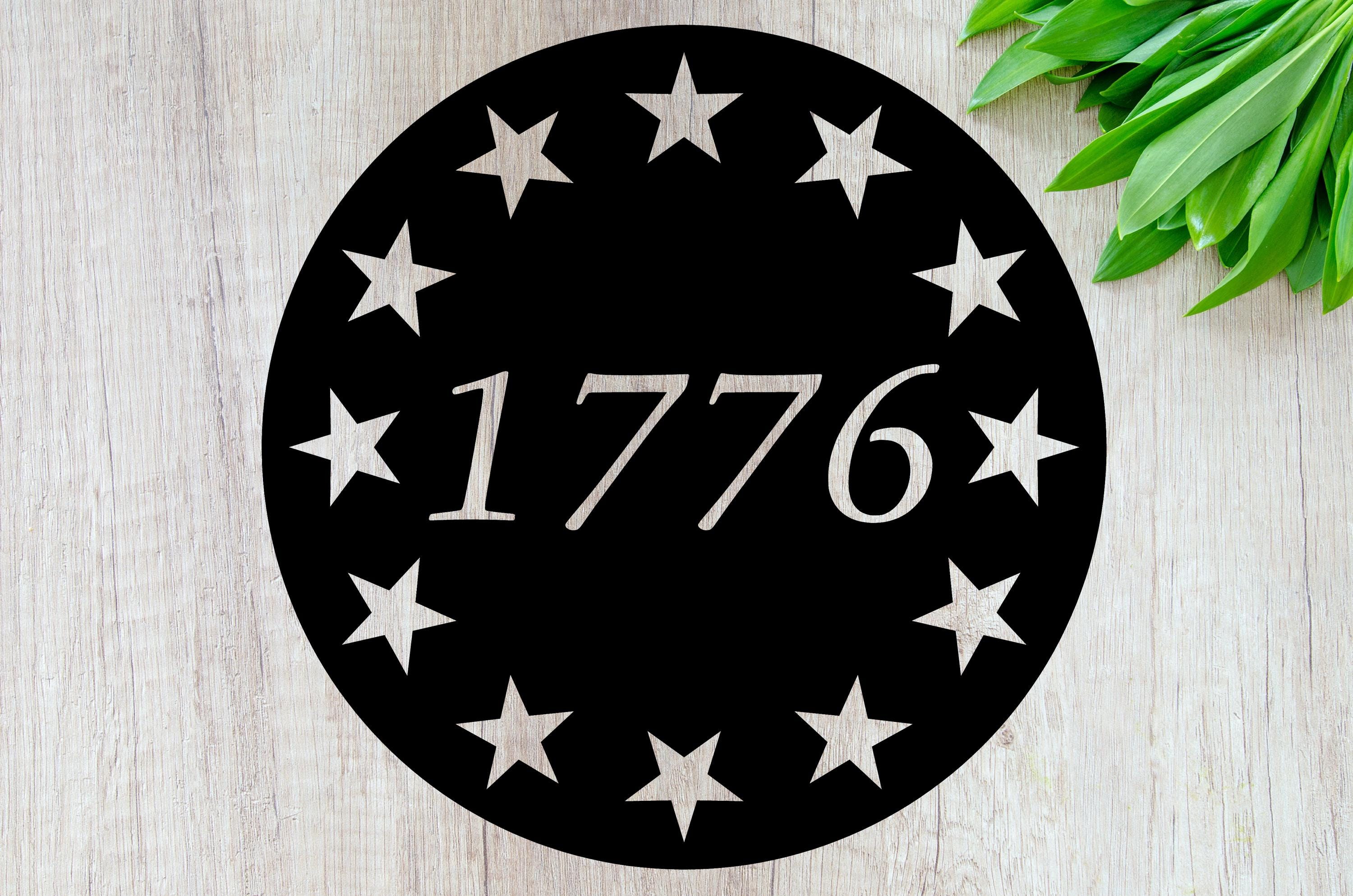 1776 Sign - SVG File - DXF - File - CNC Ready (digital File) - Etsy