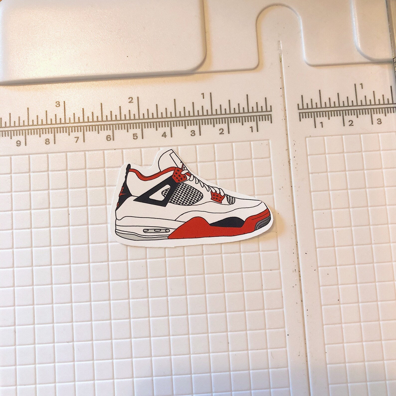 Air Jordan 4 Retro Sticker Diecut Sticker Matte Sticker Etsy