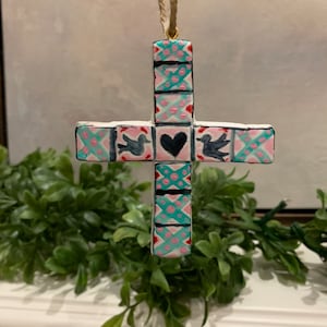 Nordic Inspired Cross Ornament