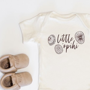 Kleiner Opihi Body / Kleiner Opihi Body / Hawaii Strampelanzug / Hawaiianische Babykleidung / Opihi