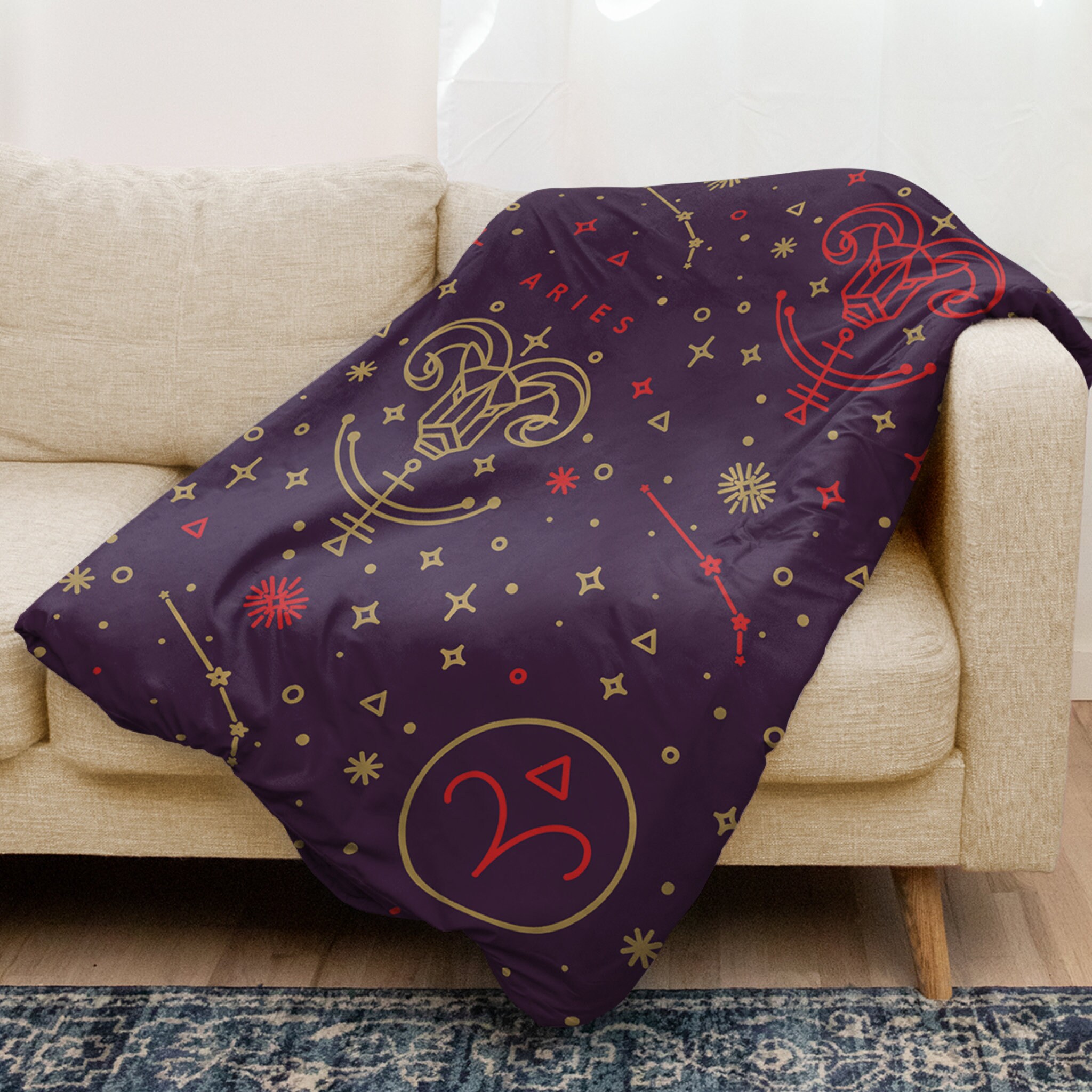 Aries Weighted Blanket Etsy UK