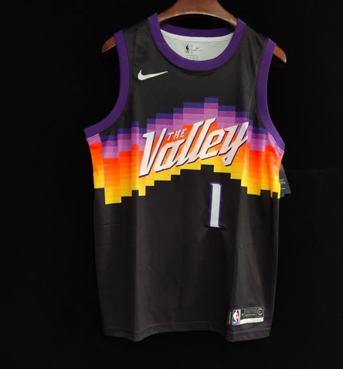 Devin Booker Phoenix Suns 2020 21 City Edition The Valley Etsy