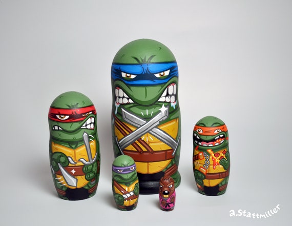 Ninja nesting sale dolls