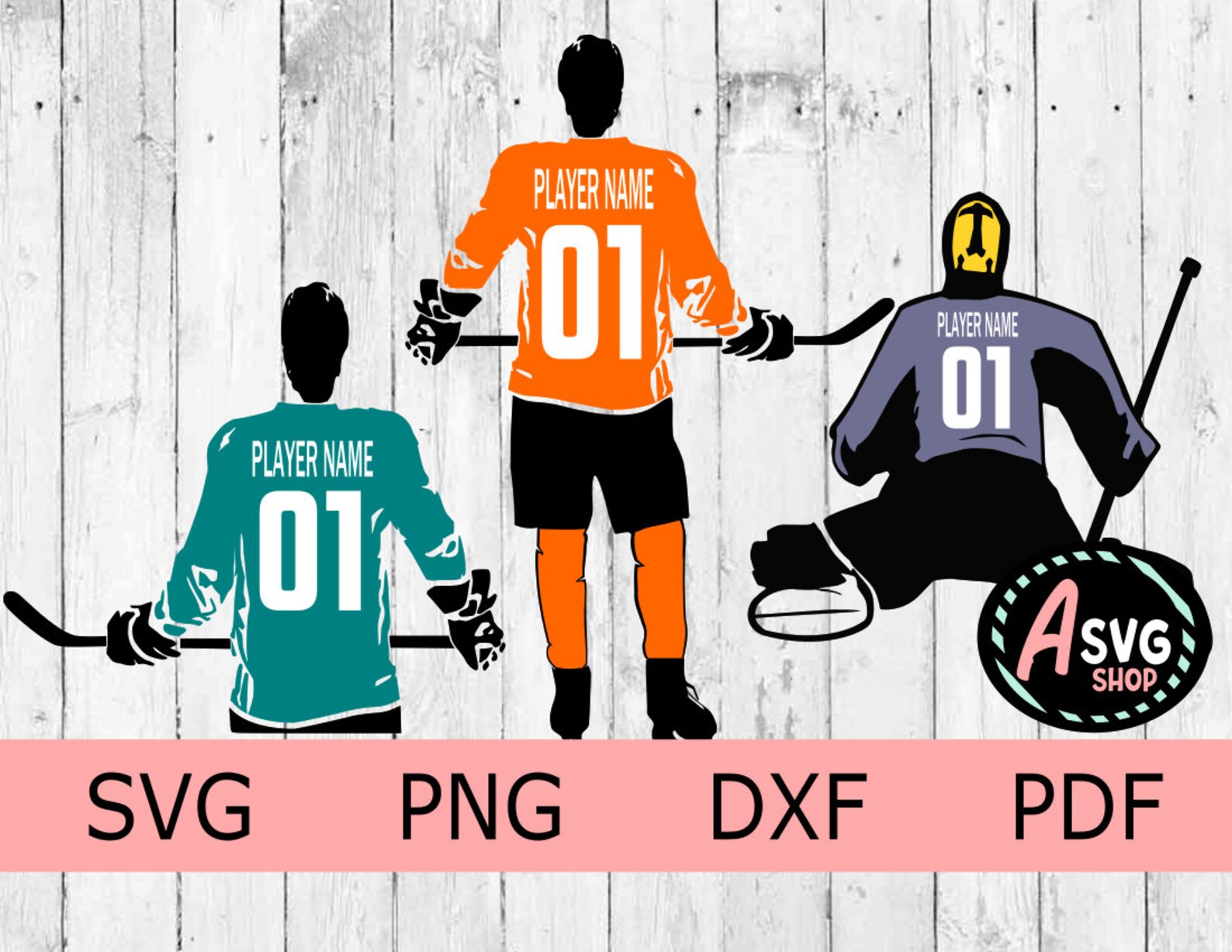 Download Hockey Player SVG Hockey SVG Bundle Hockey Player SVG | Etsy