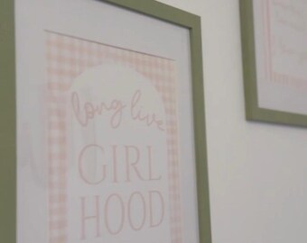 Baby Girl Nursery Decor -Digital Download