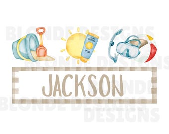 Summer Watercolor PNG