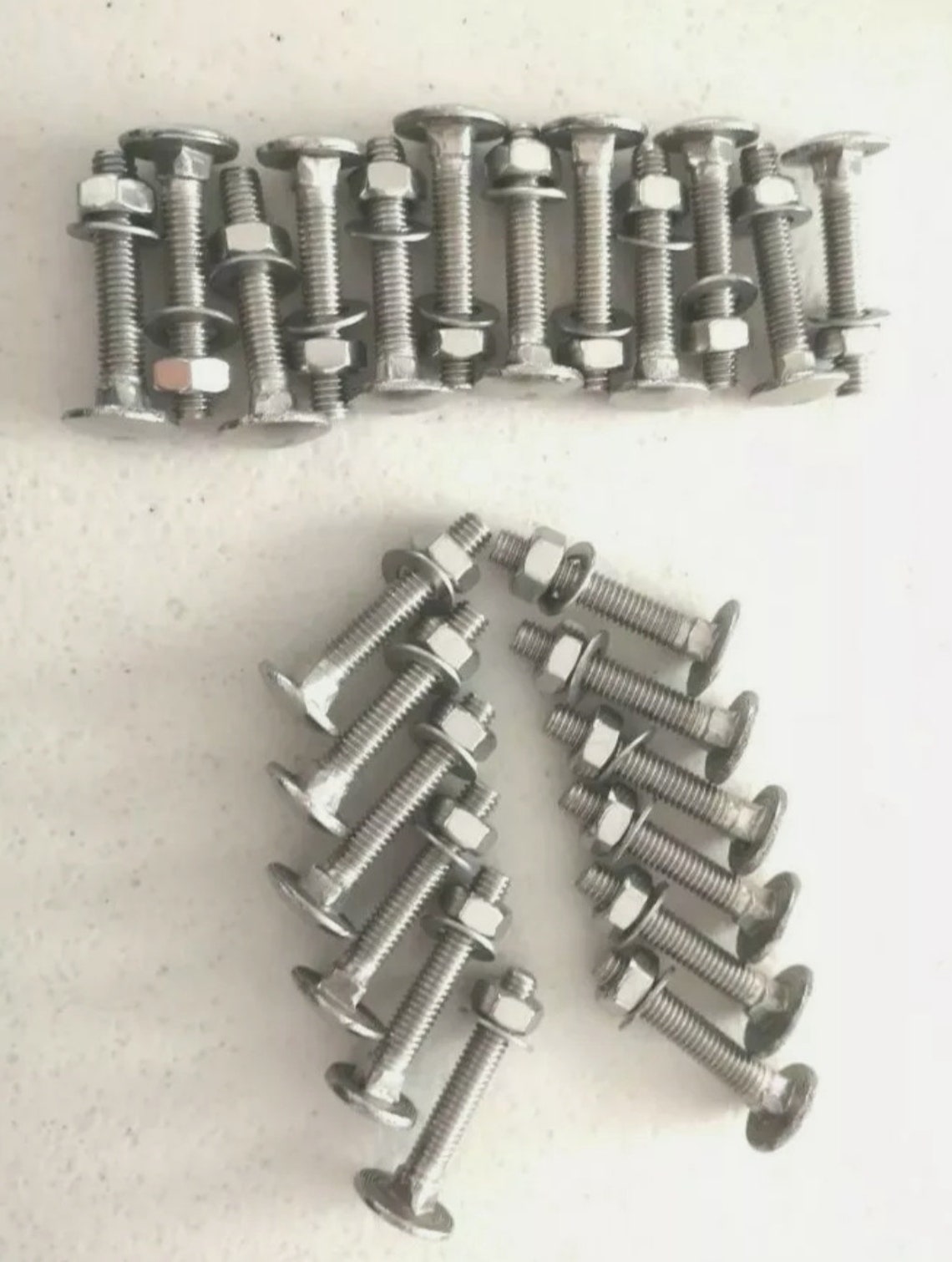 Hardwood Bench Slat Fixings Kit 25 Stainless Steel Bolts Nuts Etsy