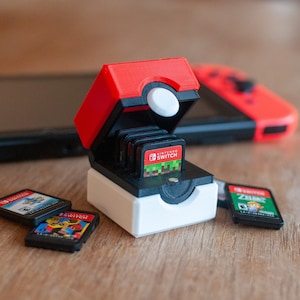 MINI Nintendo Switch Spielhülle - Von Pokemon inspiriert - Freie Personalisierung!