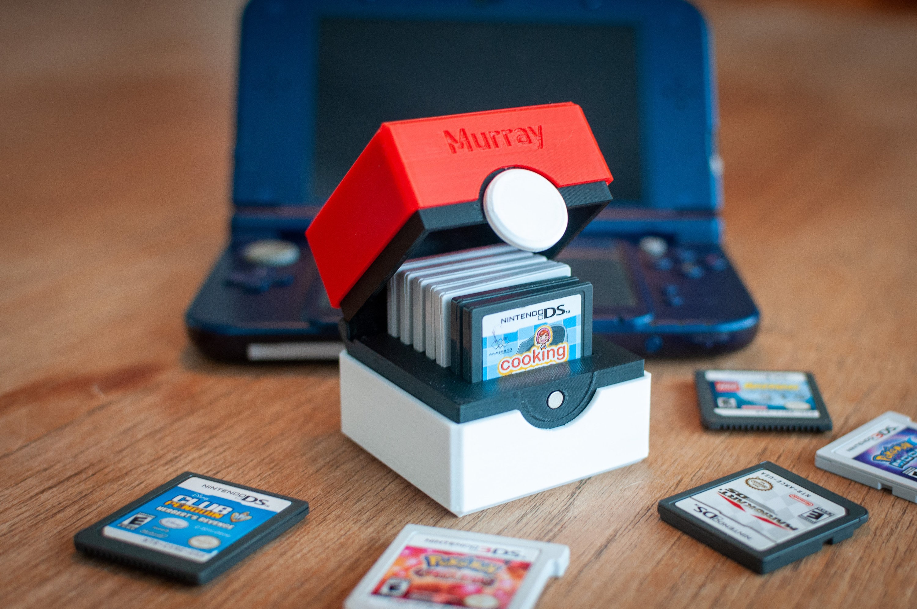 3DS DS Cartridge Holder Pokemon Inspired - Etsy