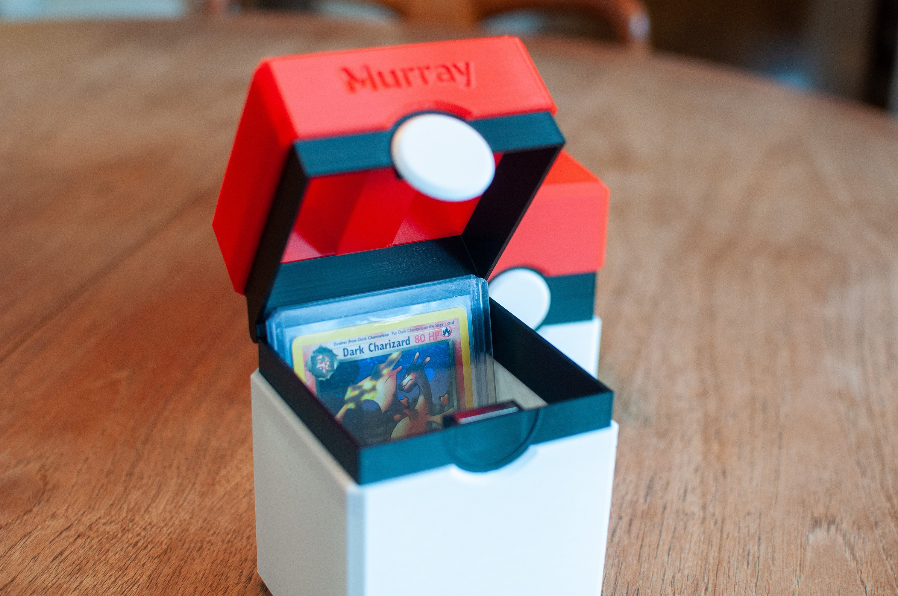 Pokemon Card Vault XL Fits Top Loaders Pokemon Card Etsy