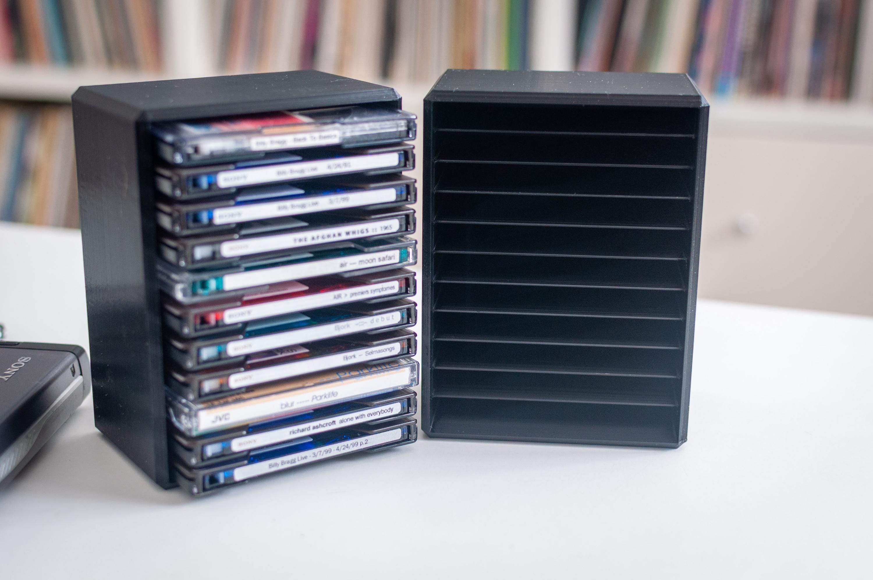 木製ラック・ウッドラック Rare Wooden MiniDisc Rack 48 Disc Japan Rare Wooden MiniDisc Rack 48 Disc Japan 【公式通販】