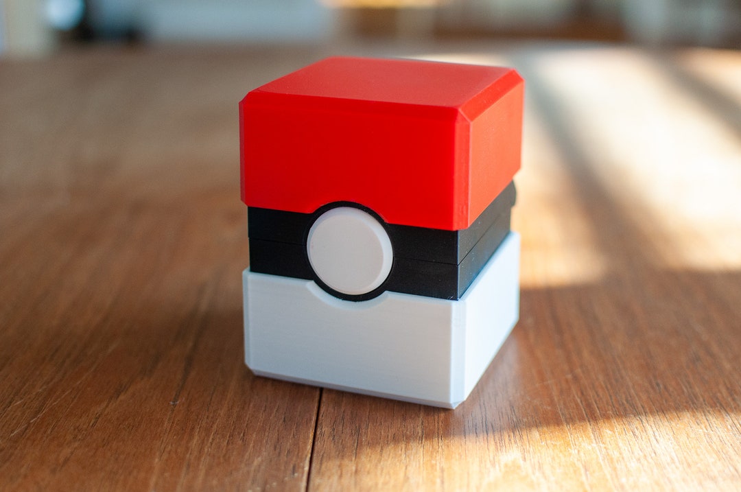 Deluxe Pokemon Trading Card Deck Box TCG Pokemon Card Storage Free Personalization Etsy