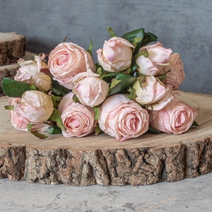 Artificial Rose, Artificial Flowers, Dried Roses, Artificial Dried Flowers , Vintage Rose, Wedding Bouquet