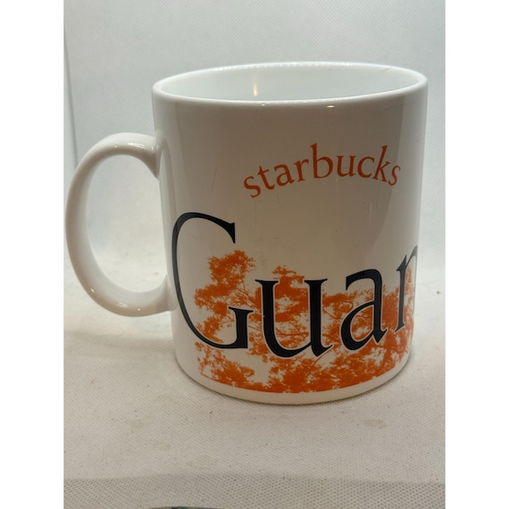 Starbucks 2005 Guanajuato City Collector Mug White & Orange Ceramic 14 Oz -  Etsy