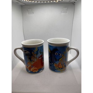 A Pair Of Disney Pixar Finding Dory Ceramic Mugs