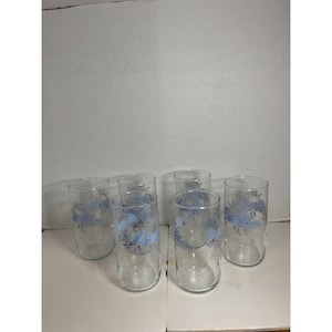 A Beautiful Set of Pfaltzgraff Winter Frost Coolers, Set of 6