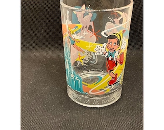A Vintage 100th Disney Anniversary Glass w/ Maker’s Mark Imprinted on the Glass