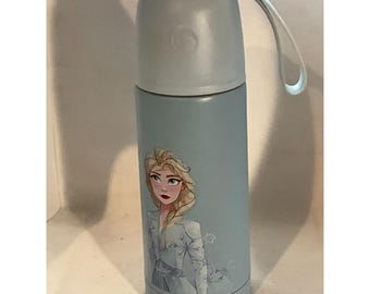Disney Frozen II Thermos Bottle With Elsa Design and Cup Lid