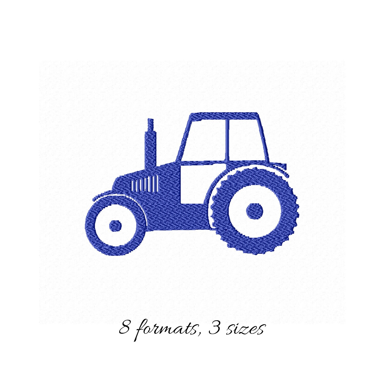 Rural Tractor Embroidery Rural Tractor Embroidery