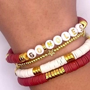 Go Noles | Florida State Seminoles Bracelet Set