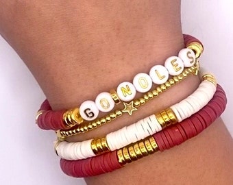 Go Noles | Florida State Seminoles Bracelet Set