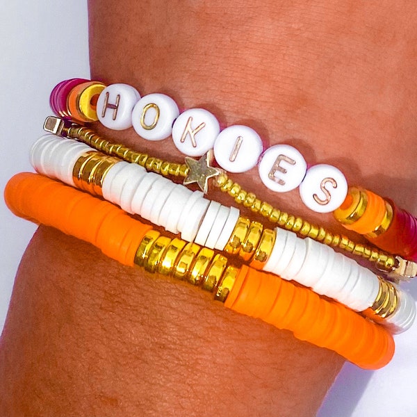 Hokies | Virginia Tech Bracelet Set