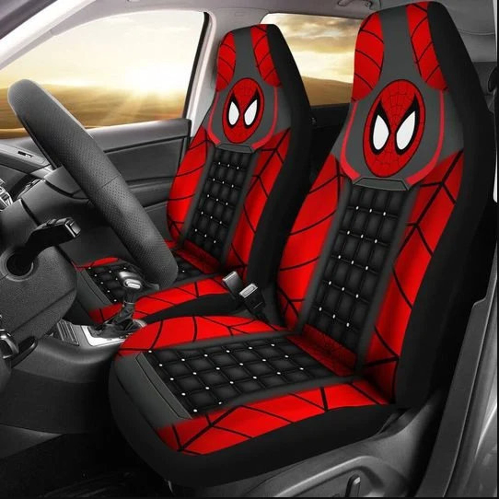Spiderman Car Seat Covers Spiderman Car Seat Covers Amazing | Etsy