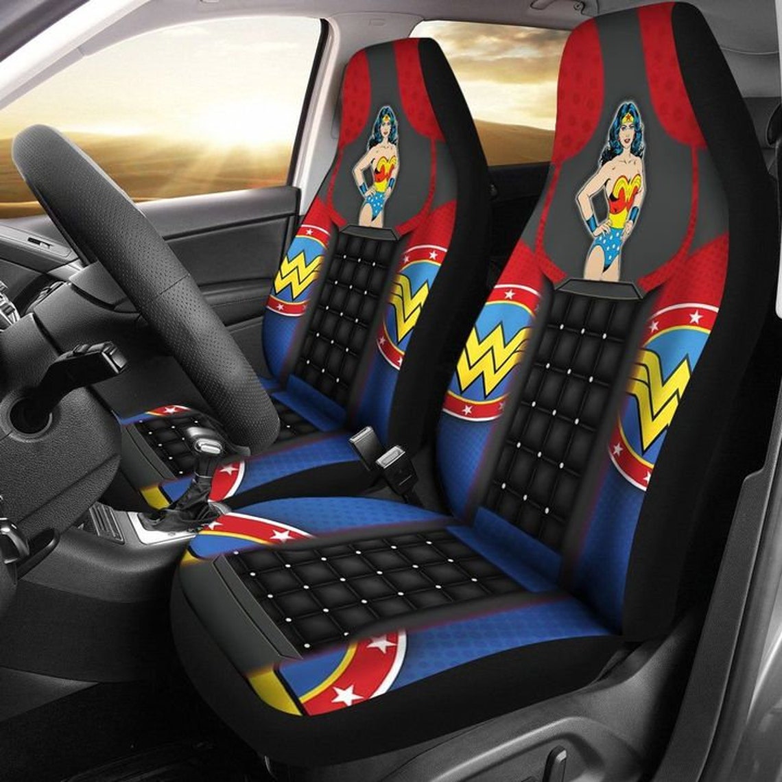 Wonder Woman Car Seat Covers Wonder Woman Car Seat Covers Etsy