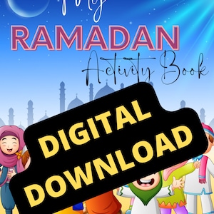 Ramadan Activity Book | Ramadan Workbook | Shia Digital Download