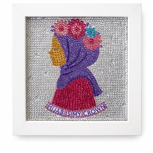 Diamantschilderijset | hoofddoek | Profetenmoskee