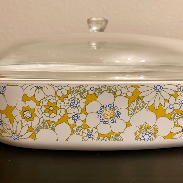 Corningware Floral Bouquet Etsy