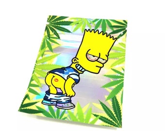 5pcs Smell Proof Bag Bart Simpson Storage Bag Smoking - Etsy Israel 5pcs Smell Proof Bag Bart Simpson Storage Bag Smoking - Etsy Israel