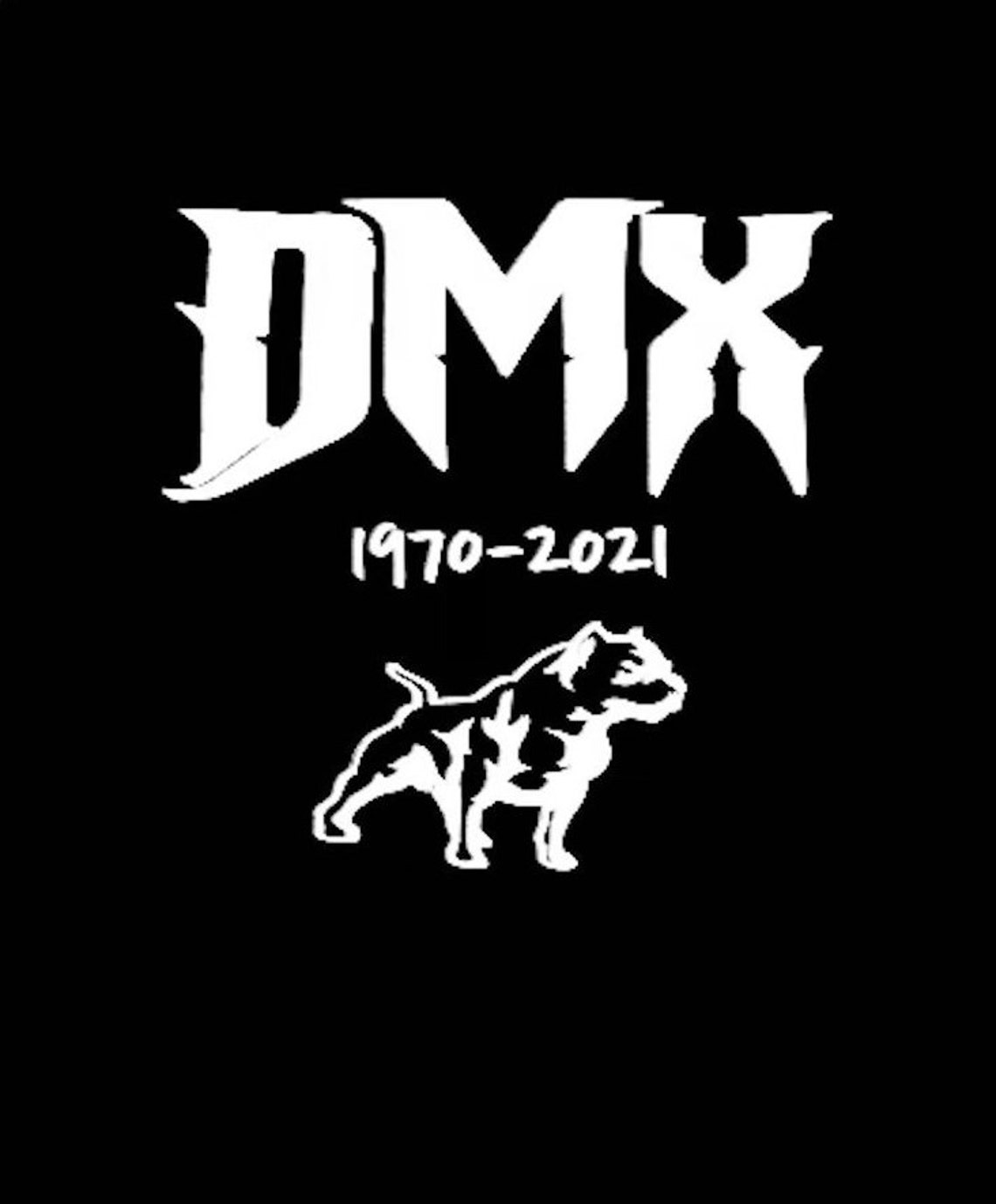 Dmx Red DMX Tribute Hoodie Sweater, Gildan Cotton T- Shirt White or Red Font ...