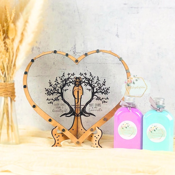 Heart Frame Sand Ceremony Set for Wedding Unity Sand Ceremony