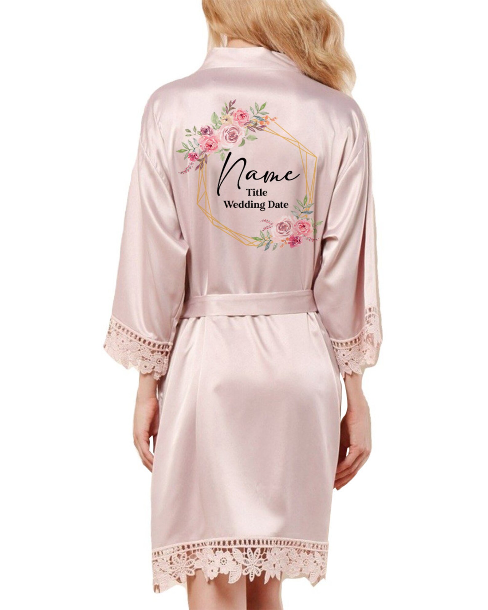 Bride Robe Personalized Bridal Shower Outfit for Bride Etsy