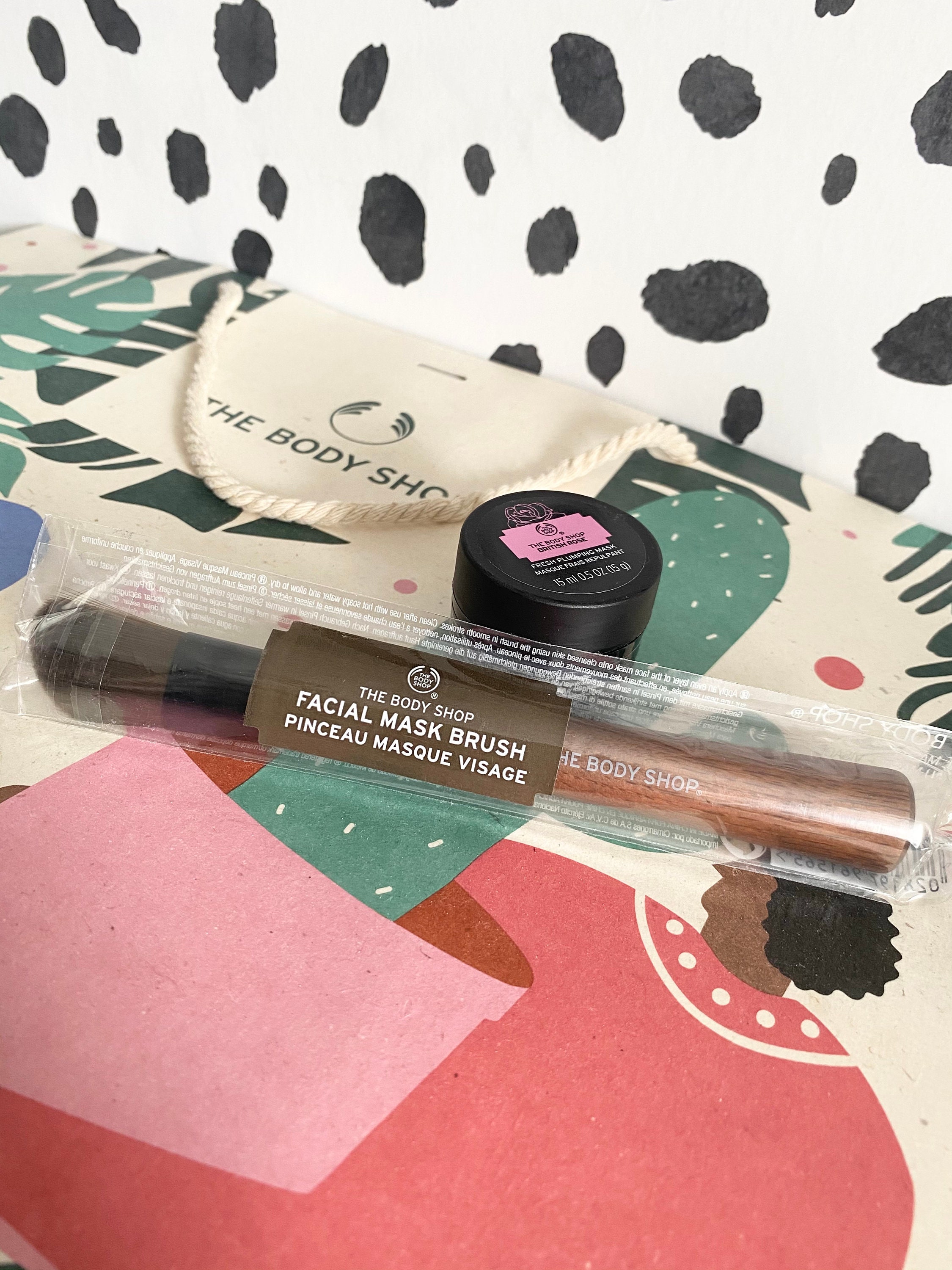 The Body Shop Expert Face Mask and Brush Combo Etsy