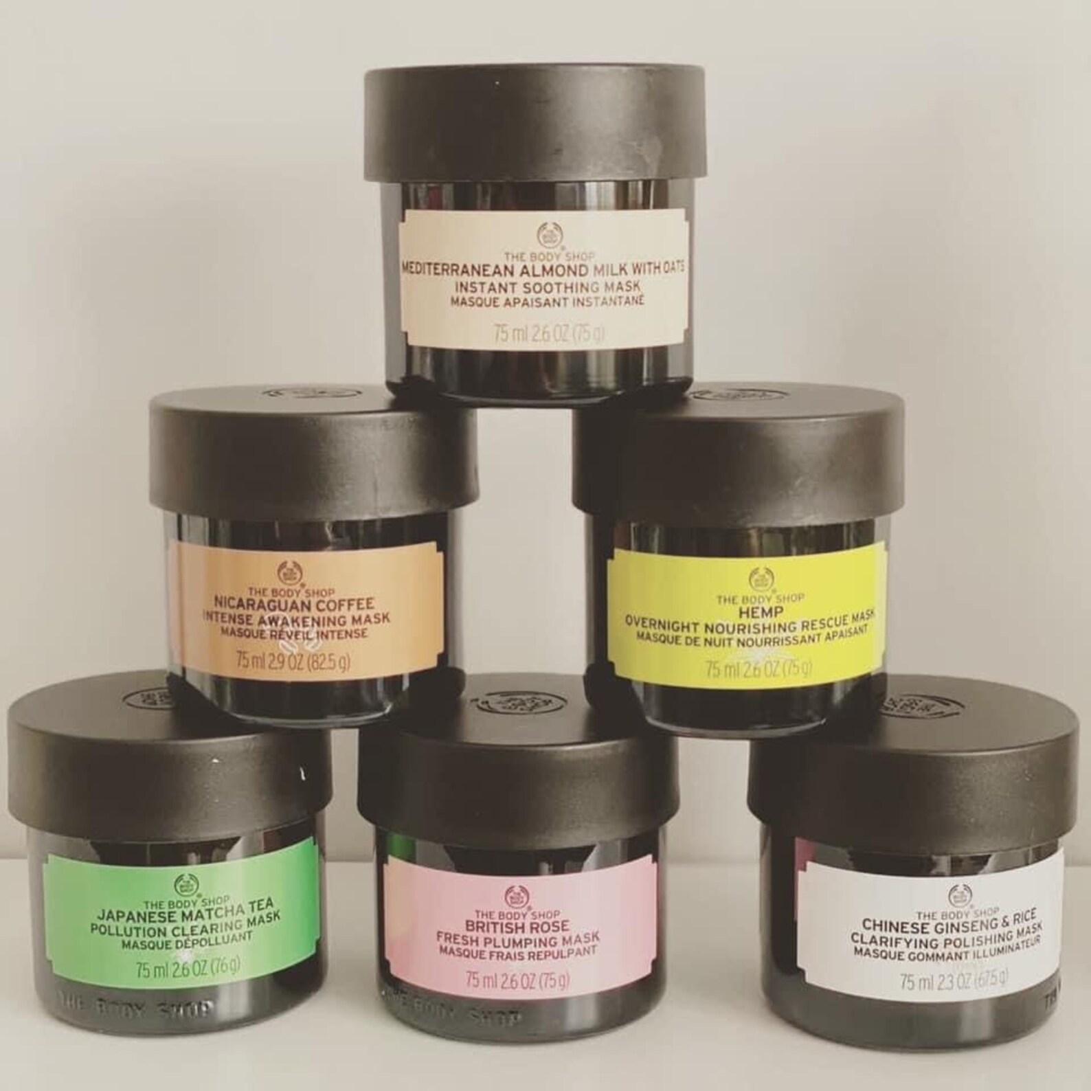 The Body Shop 75ml Expert Face Masks Etsy