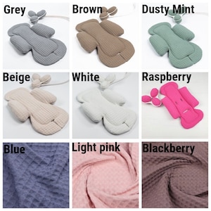 Inserto Waffle personalizado para mamaRoo, asiento infantil rockaRoo, juego para 4moms, asiento infantil 4moms, inserto y pelotas para Mamaroo, funda Mamaroo