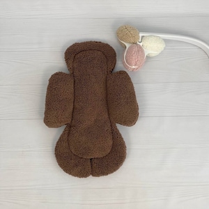 Kuscheliger Felleinsatz für MamaRoo 2022, RockaRoo Babysitz, Set für 4moms, 4moms Säuglingssitz, Einsatz und Bälle für Mamaroo, Mamaroo Bezug