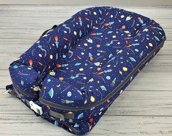 Space Cover deluxe, grand, sleep bad, co sleeper, Dock cover, Baby sleep positioner