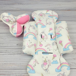 Einhörner Einsatz für mamaRoo,rockaRoo Babyschale, für 4moms,4moms Babyschale