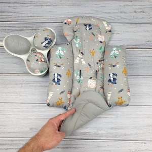 Doppelseitiger Einsatz für MamaRoo, RockaRoo Babyschale, für 4moms, 4moms Babyschale